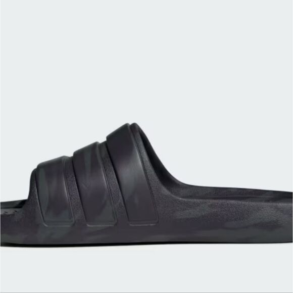 Adidas Flow Slide Sandals- Carbon/Aurora Black main image 14